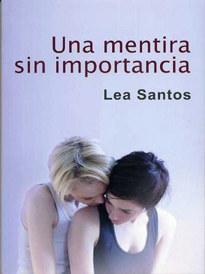 cover image of Una mentira sin importancia